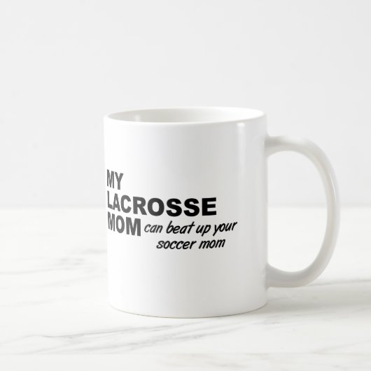 Lacrosse Mama Funny Mug Kaffeetasse (Rechts)