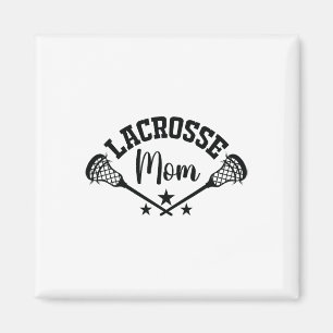 Lacrosse Mama Lacrosse Stick Ehefrau Frauen Lacros Magnet