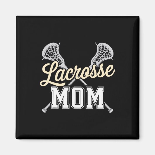 Lacrosse-Mama Magnet (Vorne)