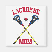 Lacrosse-Mama Magnet (Vorne)