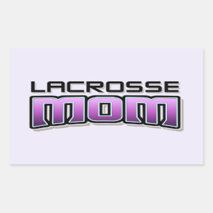 Lacrosse-MAMA Rechteckiger Aufkleber