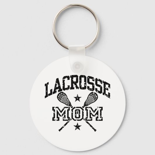 Lacrosse-Mama Schlüsselanhänger (Vorderseite)