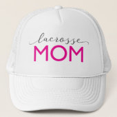 Lacrosse Mama Sporty Truckerkappe (Vorderseite)