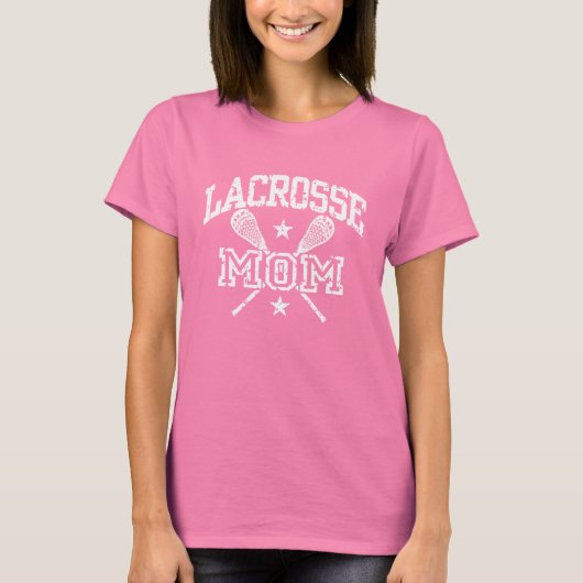 Lacrosse-Mama T-Shirt (Vorderseite)