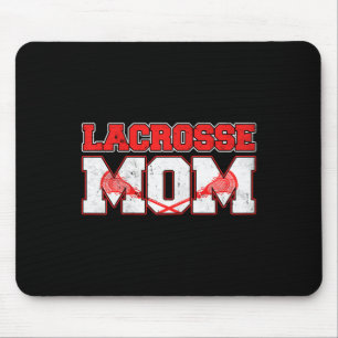 Lacrosse-Mama Vintage Retro-Lacrosse-Schläger Sonn Mousepad