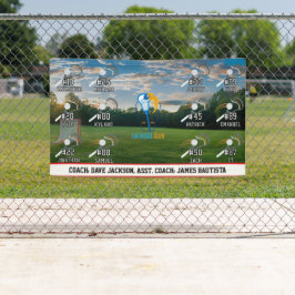 Lacrosse-Mannschaft Banner