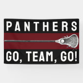 Lacrosse-Mannschaft Banner (Horizontal)