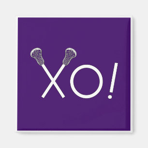 Lacrosse-Mannschaftsgeschenke Magnet