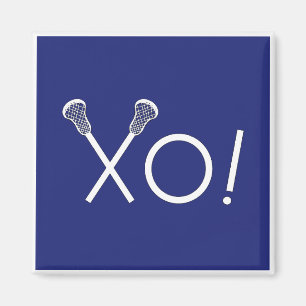 Lacrosse-Mannschaftsgeschenke Magnet