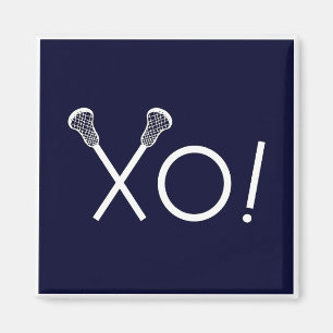 Lacrosse-Mannschaftsgeschenke Magnet
