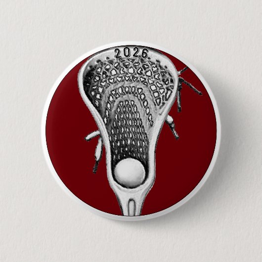 Lacrosse Maroon Team Gifts Button (Vorderseite)