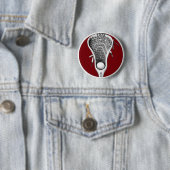 Lacrosse Maroon Team Gifts Button (Beispiel)