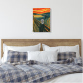 Lacrosse Masterpiece Parody Canvas Print Leinwanddruck (Insitu (Schlafzimmer))