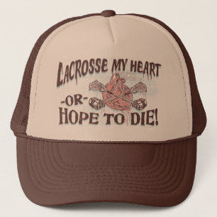 Lacrosse mein Herz-lockerer Gang Truckerkappe
