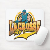 Lacrosse mein Spiel Mousepad (Mit Mouse)