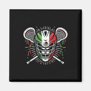Lacrosse Mexican Flag Helmet Stick Mexican Indepen Magnet