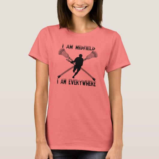 Lacrosse Midfield Everywhere T - Shirt (Vorderseite)