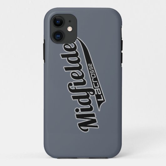 Lacrosse-Mittelfeldspieler iphone 5 Fall Case-Mate iPhone Hülle (Rückseite)