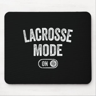 Lacrosse Modus auf dem lustigen Lax Player Geschen Mousepad