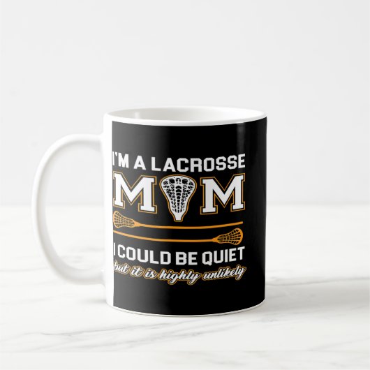 Lacrosse Mom Lacrosse Gifts Kaffeetasse (Links)