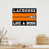 Lacrosse Motivation Poster (Küche)