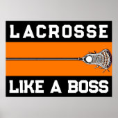 Lacrosse Motivation Poster (Vorne)