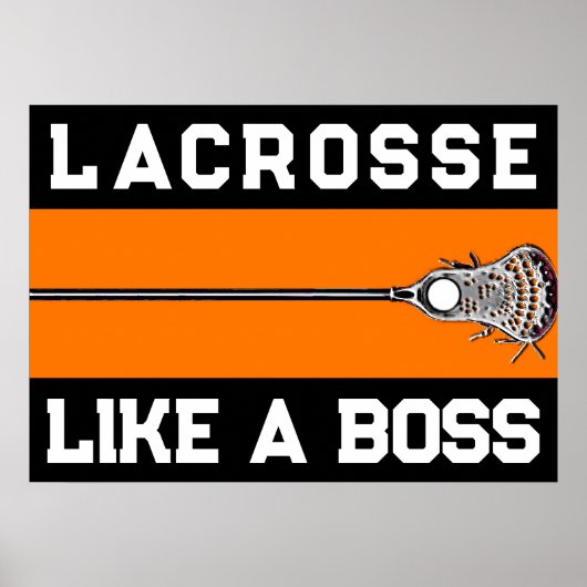 Lacrosse Motivation Poster (Vorne)
