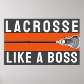 Lacrosse Motivation Poster (Vorne)