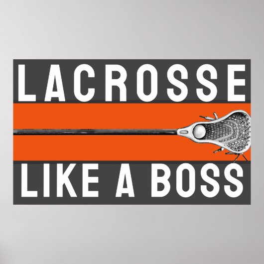 Lacrosse Motivation Poster (Vorne)