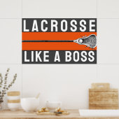 Lacrosse Motivation Poster (Küche)