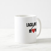 Lacrosse-Mutter Kaffeetasse (VorderseiteRechts)