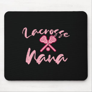 Lacrosse Nana Niedliche Mama Großmutter Sport Oma Mousepad