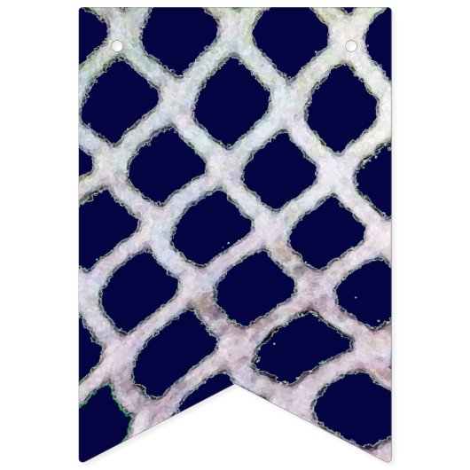 Lacrosse Navy Blue Wimpelkette (Dritte Fahne)