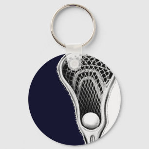 Lacrosse Navyblauer Schlüsselanhänger