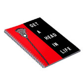 Lacrosse Notizblock (Rechte Seite)