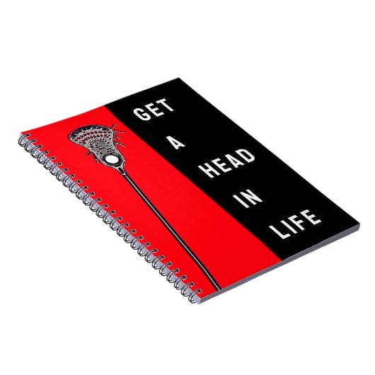 Lacrosse Notizblock (Rechte Seite)