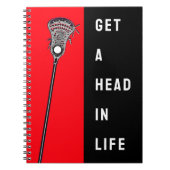 Lacrosse Notizblock (Vorderseite)