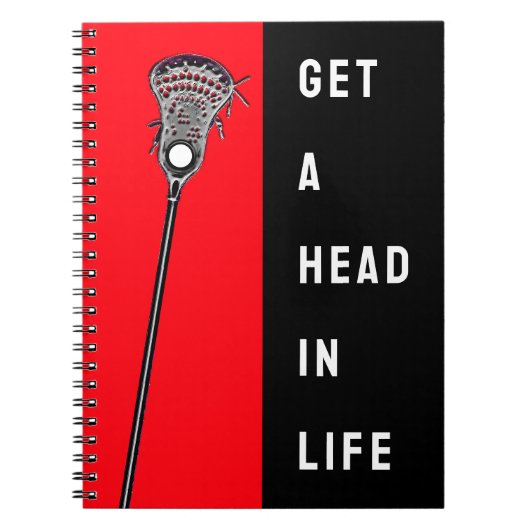 Lacrosse Notizblock (Vorderseite)