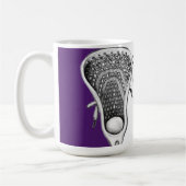 Lacrosse Novelty-Geschenk Kaffee-Tasse Kaffeetasse (Links)