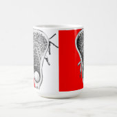 Lacrosse Novelty-Geschenk Kaffee-Tasse Kaffeetasse (Mittel)