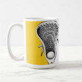 Lacrosse Novelty-Geschenk Kaffee-Tasse Kaffeetasse (Links)
