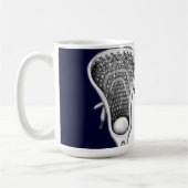 Lacrosse Novelty-Geschenk Kaffee-Tasse Kaffeetasse (Links)