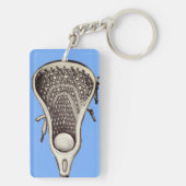 Lacrosse Novelty Gifts Schlüsselanhänger (Rückseite)