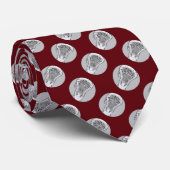 Lacrosse Novelty Krawatte (Gerollt)