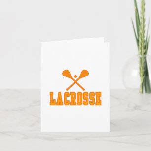 Lacrosse-Orange Karte