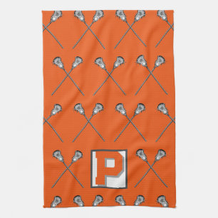 Lacrosse Orange Sporttuch Geschirrtuch