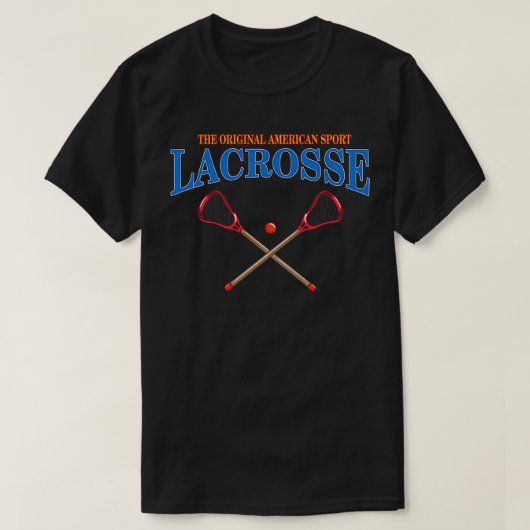 Lacrosse Original American Sport 2 T-Shirt (Design vorne)