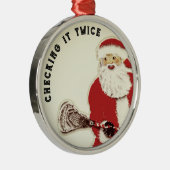 Lacrosse Ornament Aus Metall (Rechts)