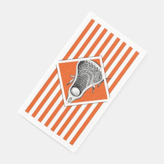 Lacrosse Party Napkins Serviette (Ecke)