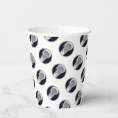 Lacrosse Party Navy Blue Pappbecher (Links)